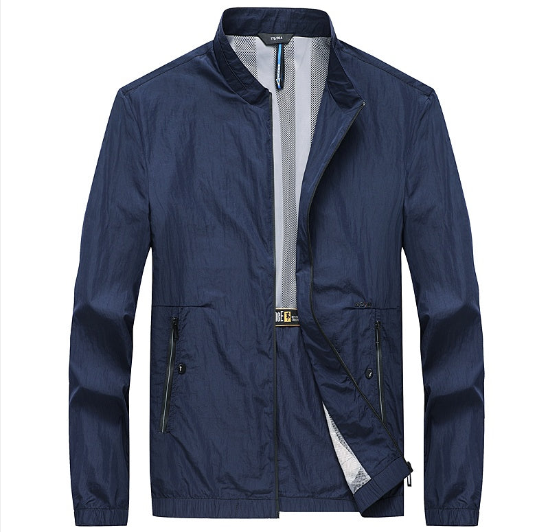 Veste de protection solaire légère pour homme – Couche respirante pour l'été