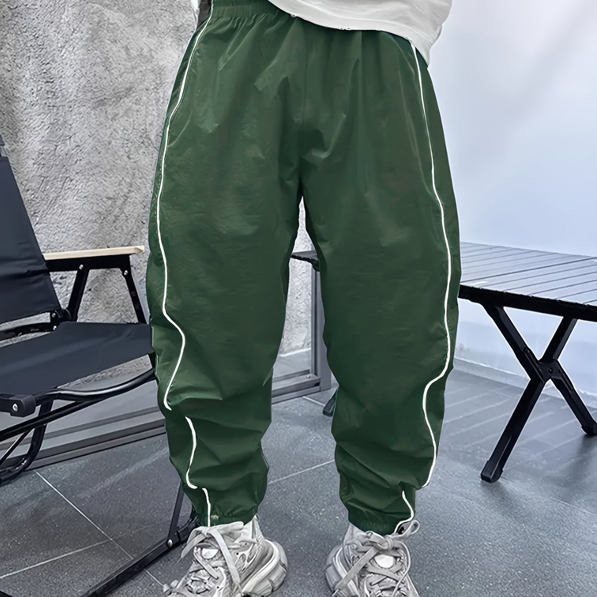 Pantalon de jogging décontracté pour homme – respirant, coupe ample, avec cordon de serrage