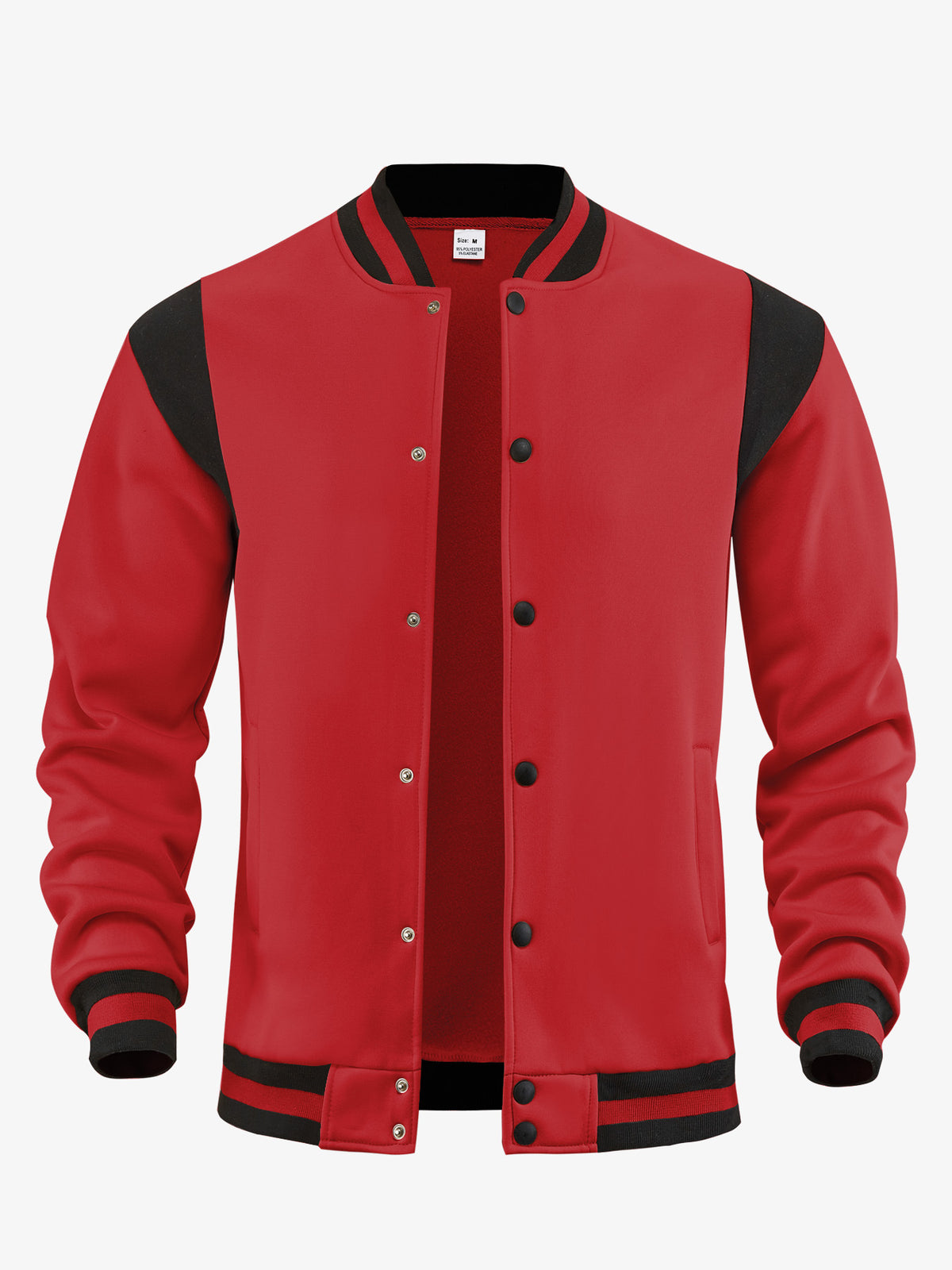 Cardigan Aviateur Doublé Polaire Homme – Col Montant Patchwork