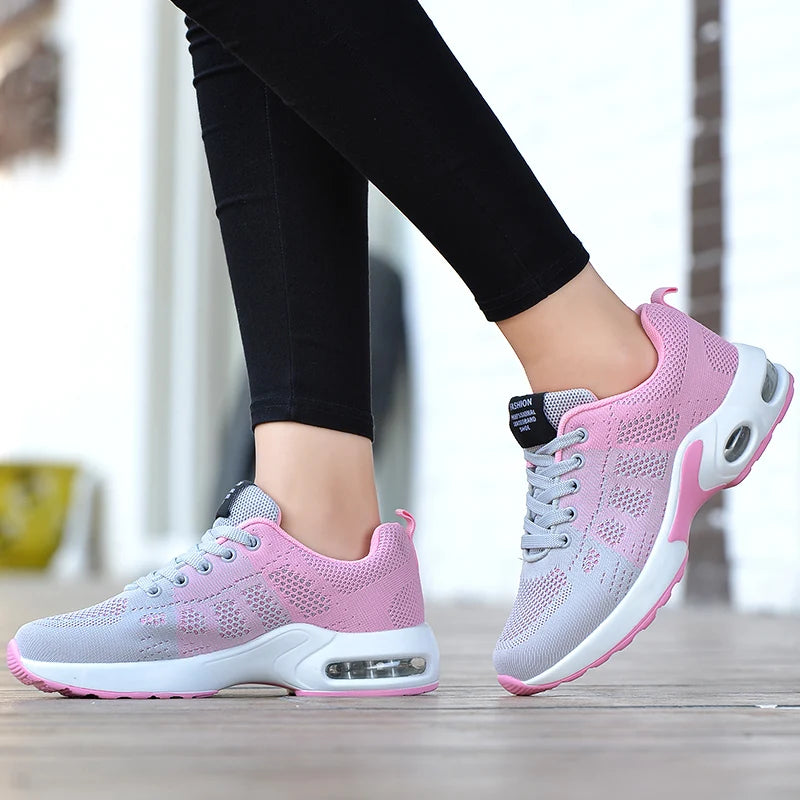 AeroFlex™ Women’s Air Zoom Trainers – Effortless Cushion. Timeless Style.