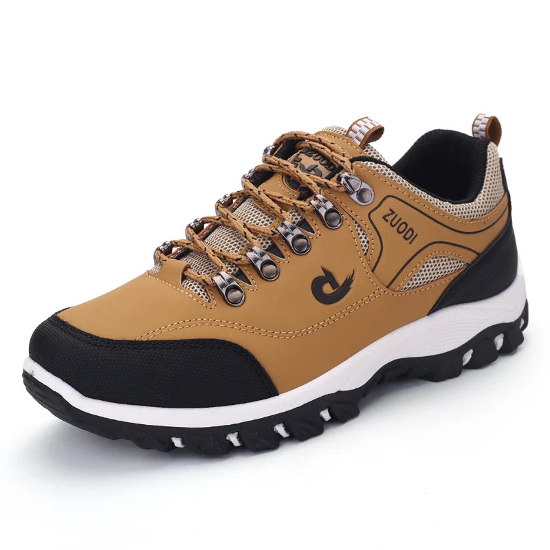 Chaussures de sport légères pour homme – Baskets en microfibre pour la course et la marche