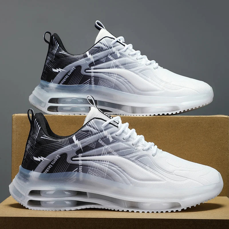 Baskets respirantes en maille AEROMAX™ 6069 pour hommes | Baskets patchwork légères pour tenues décontractées et sportives