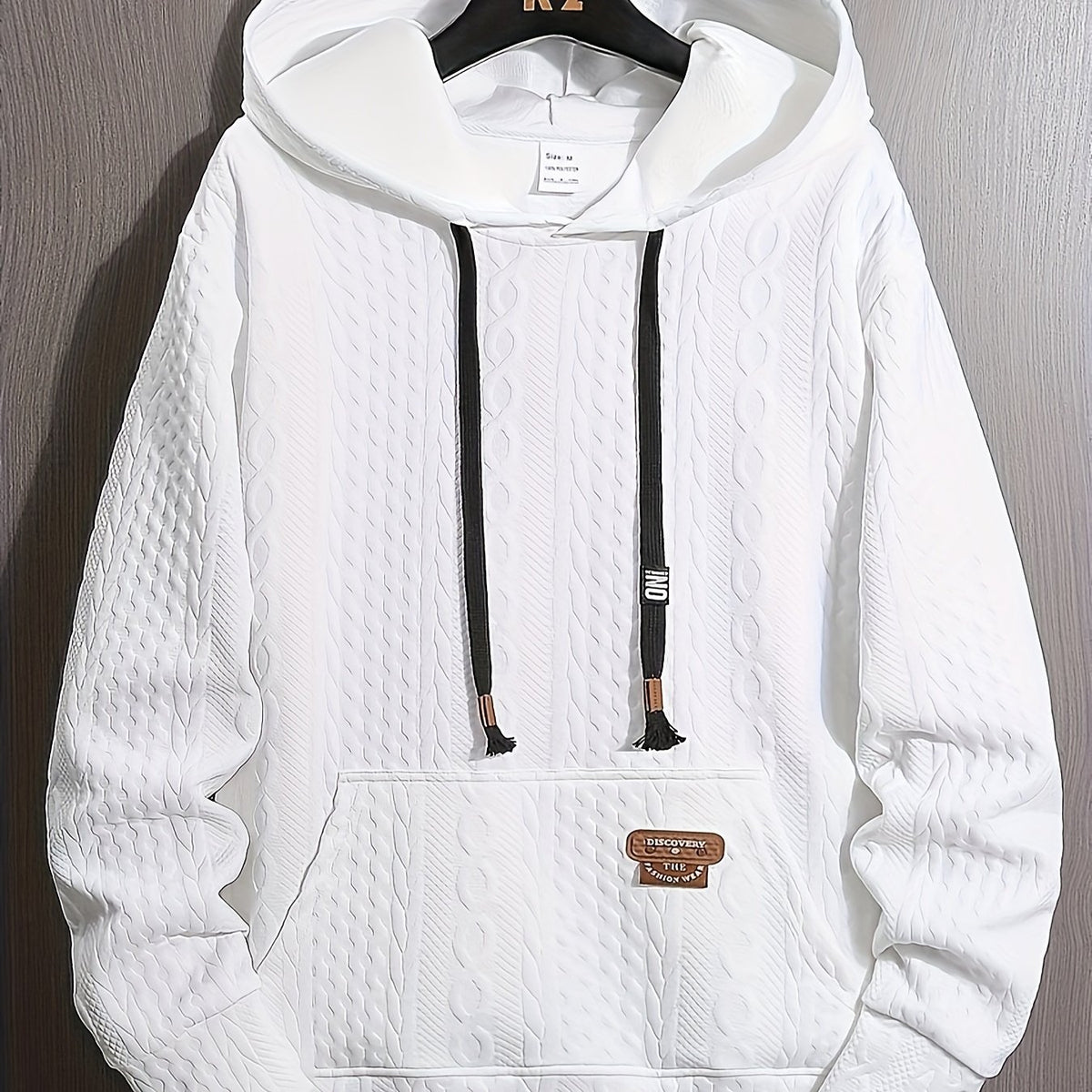 Men’s Sports Hoodie – Solid Color Long Sleeve 280gsm Activewear