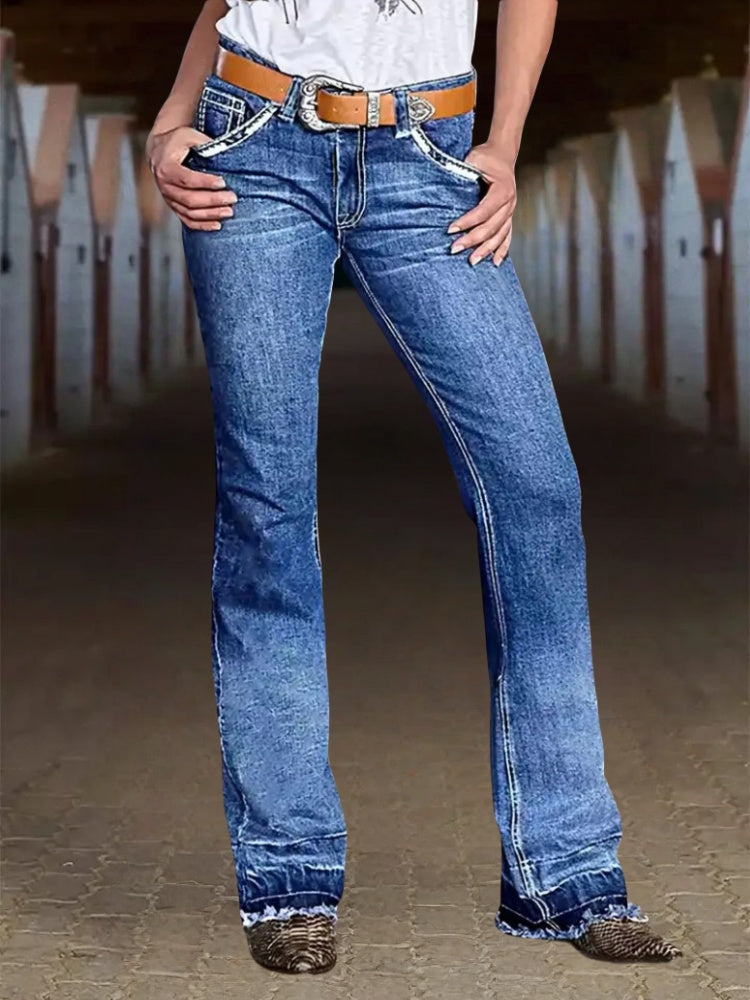Women’s Slim Fit Jeans – Everyday Versatile Denim (T217)