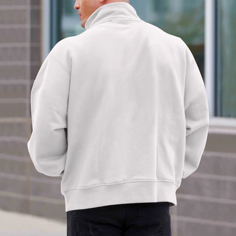 Loom & Soul™ Sweat-shirt uni – Haut décontracté à manches longues pour le confort et le style au quotidien