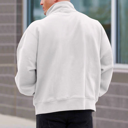 Loom & Soul™ Sweat-shirt uni – Haut décontracté à manches longues pour le confort et le style au quotidien