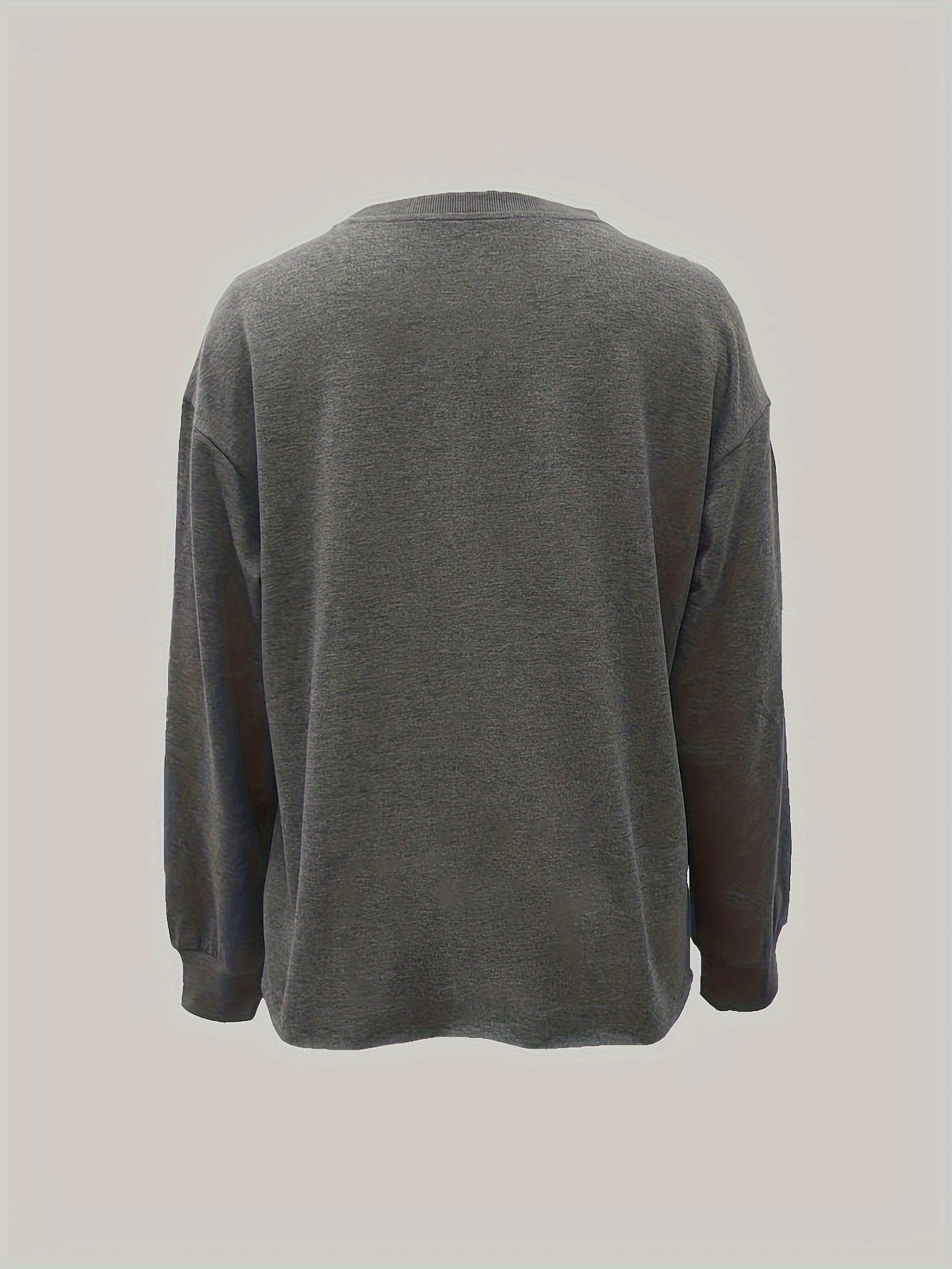 Sweat-shirt Femme Décontracté Col Rond Teal Motif Soleil Graphique