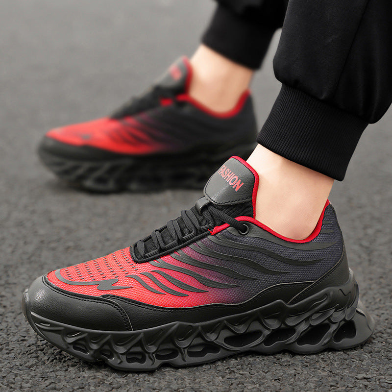 Baskets à lacets Loom & Soul™ pour hommes – Chaussures de sport et de course décontractées à semelle épaisse