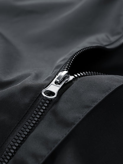Loom & Soul Men’s Windproof Hooded Jacket – Lightweight Outdoor Essential