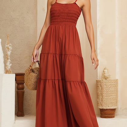 Robe longue élégante à col licou – Robe de soirée ajustée et minimaliste