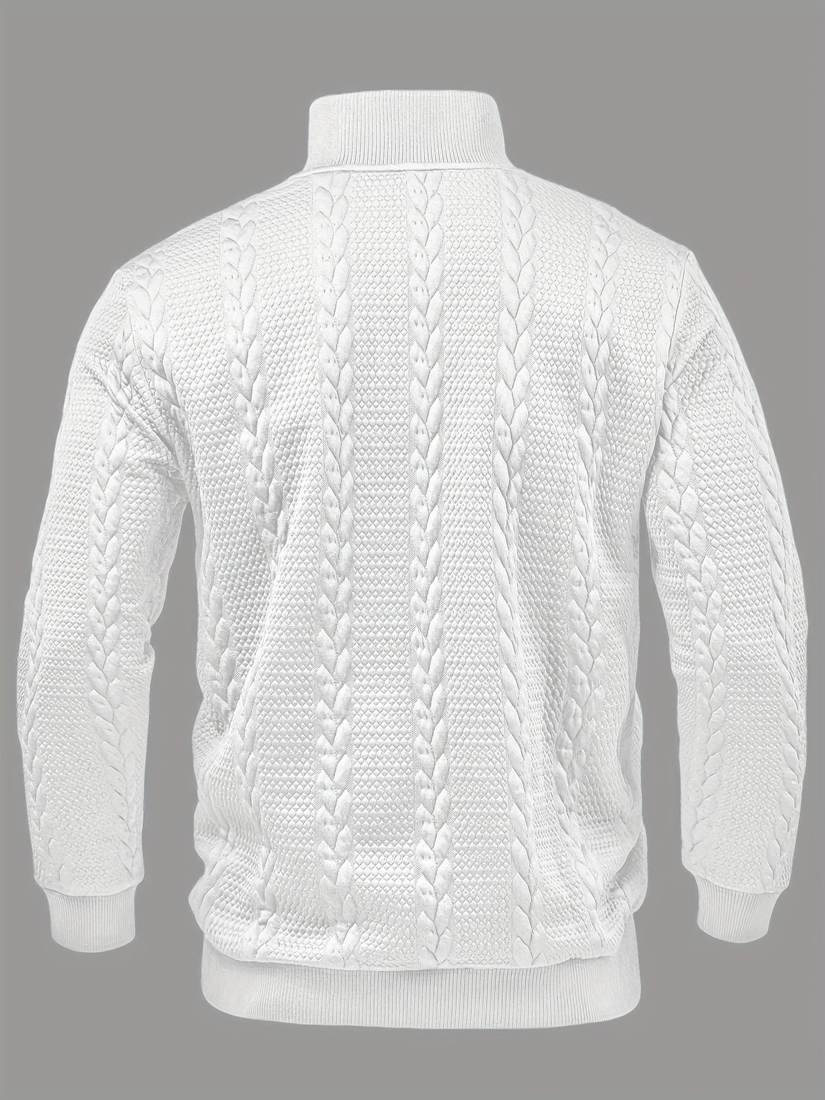 Chemise Henley décontractée pour homme – Haut boutonné à manches longues en tissu extensible doux