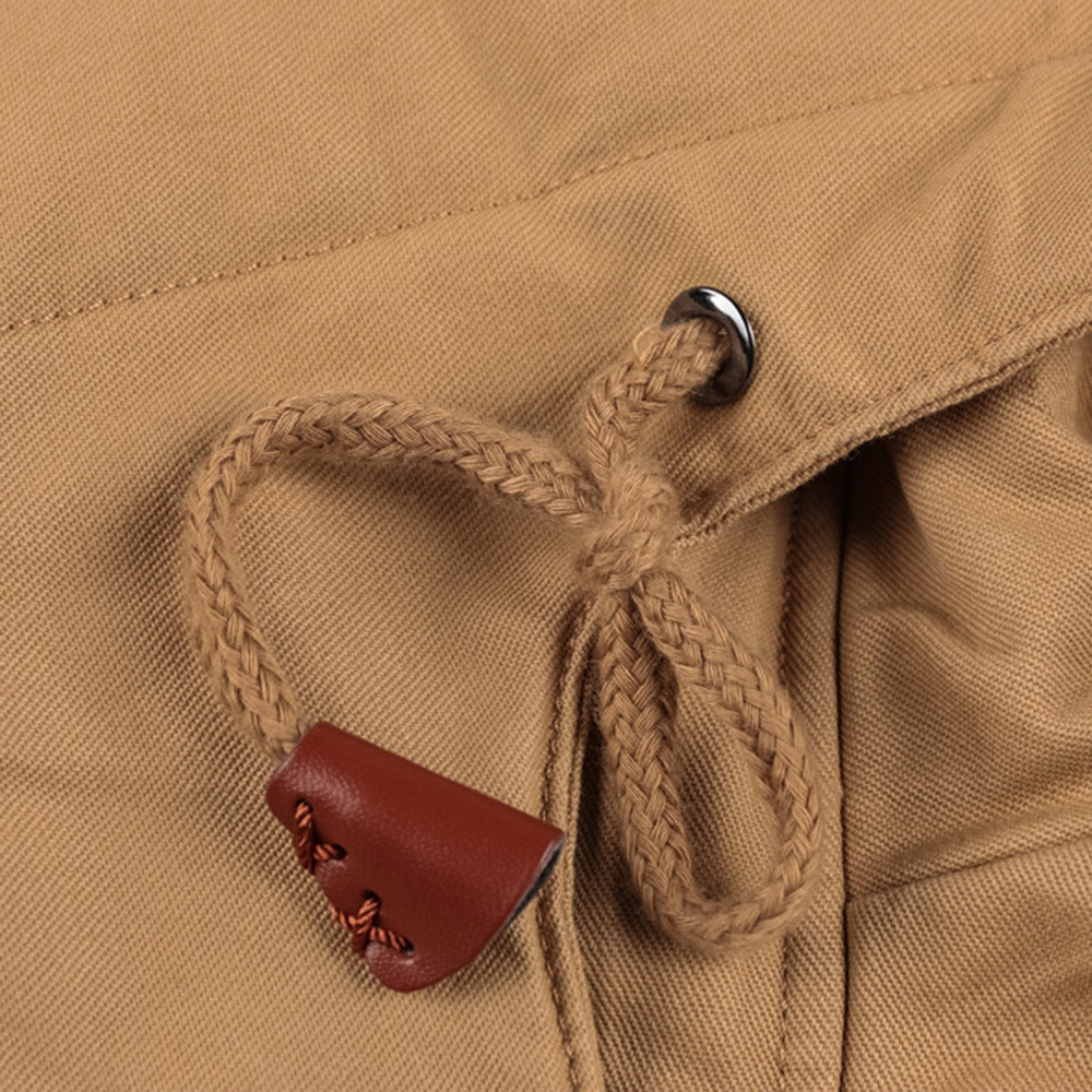 Loom & Soul™ Mountainskin Men’s Winter Fleece Jacket – Thick Warm Hooded Military Coat for Cold Weather Comfort