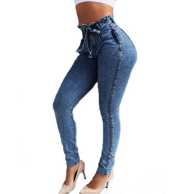 Loom & Soul™ Fringed Hem Jeans – Women’s Straight-Leg Denim Pants
