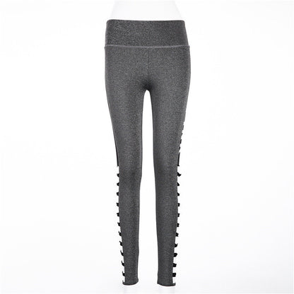Loom & Soul™ Pantalon de yoga de fitness pour femme – Legging extensible taille haute pour un confort actif