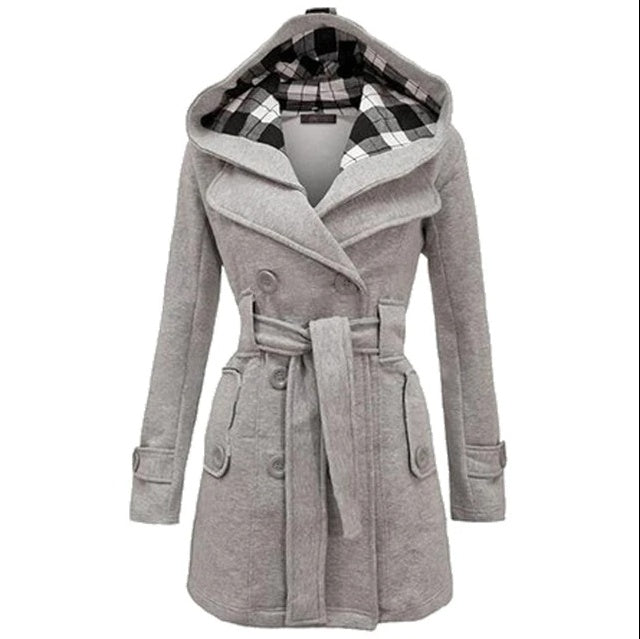 Loom & Soul Women’s Winter Coat – Warm Thick Hooded Long Jacket