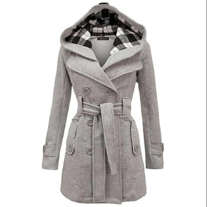 Loom & Soul Women’s Winter Coat – Warm Thick Hooded Long Jacket