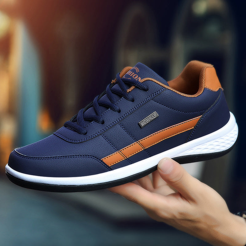 Baskets décontractées italiennes Loom & Soul pour hommes – Chaussures vulcanisées respirantes et antidérapantes pour un confort au quotidien