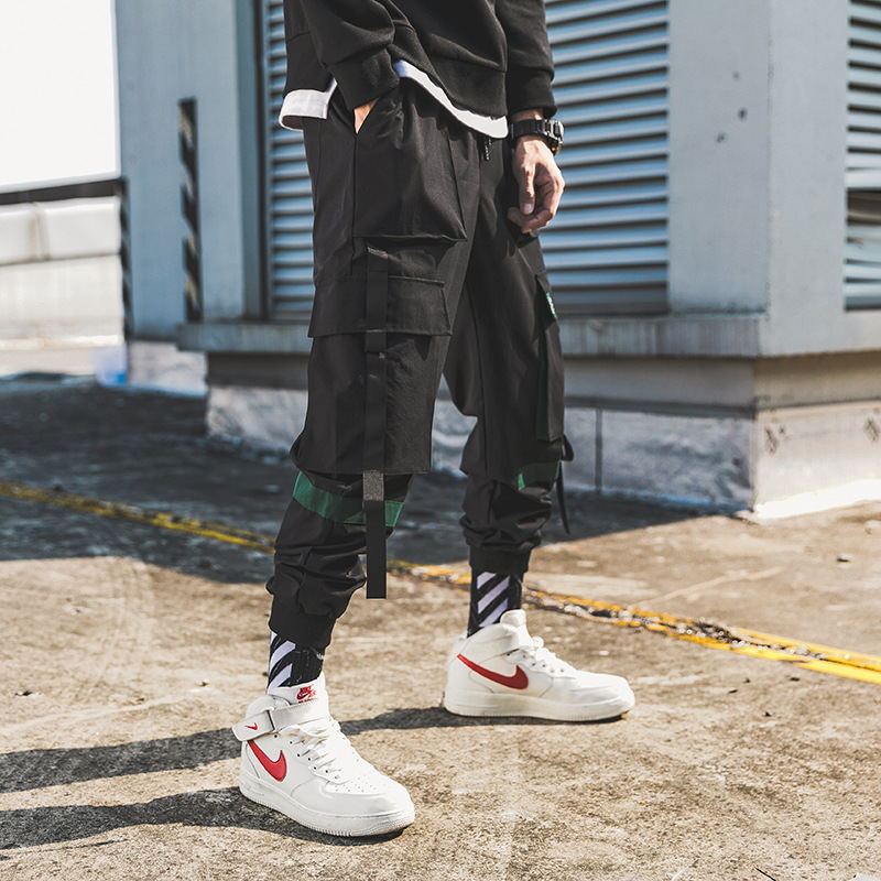 Loom & Soul Workwear Trousers – Japanese Tooling Loose Overalls, Mid-Waist Drawstring, All-Season Cotton-Blend