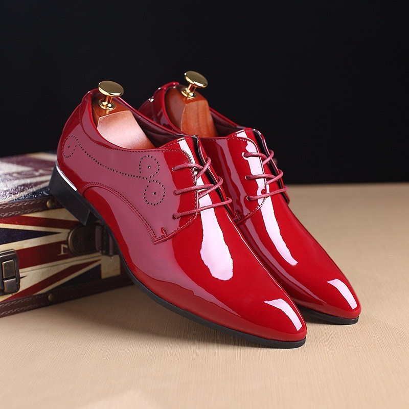 Chaussures en cuir décontractées pour homme Loom & Soul – Mocassins habillés à enfiler avec dessus en PU et semelle en caoutchouc