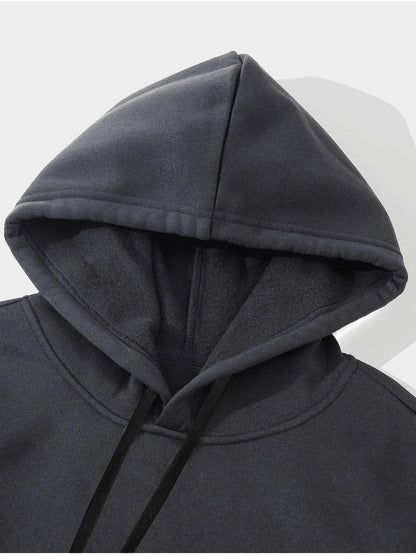 Sudadera con capucha para hombre "Mis cicatrices cuentan una historia" – Estampado trasero de calavera motivacional