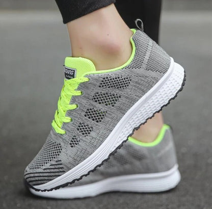 Baskets de sport en maille Loom & Soul™ pour femme – Chaussures de course légères et respirantes avec talon compensé confortable