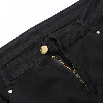 Jean coupe droite classique Loom & Soul™ – Jean décontracté taille haute pour homme