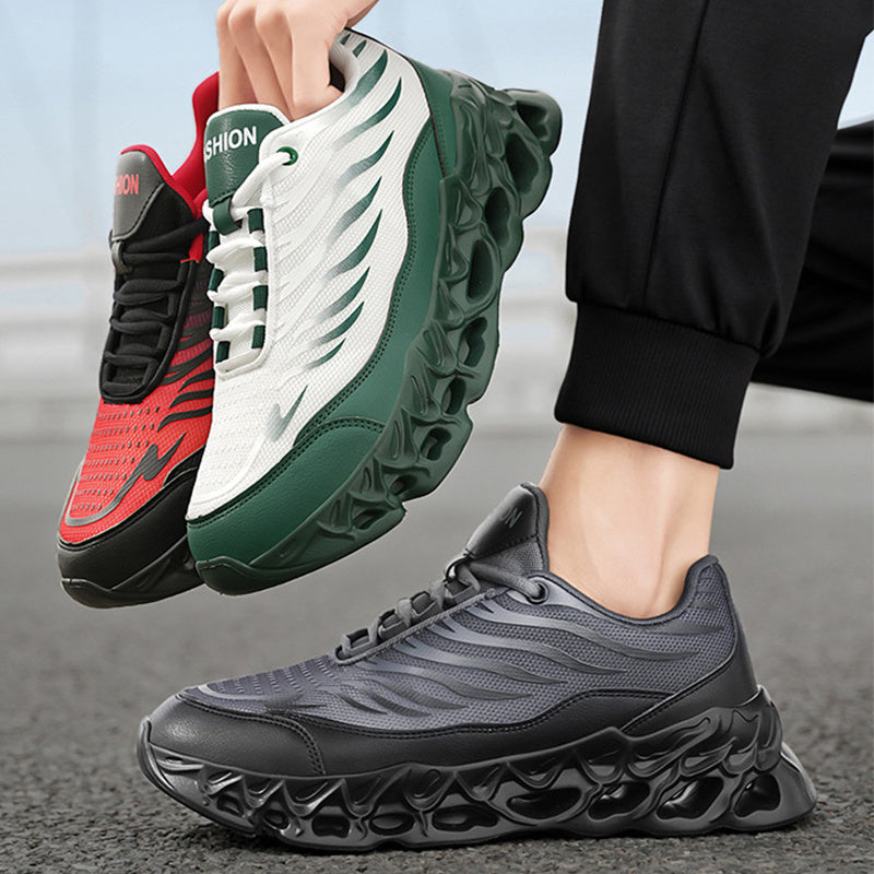 Baskets à lacets Loom & Soul™ pour hommes – Chaussures de sport et de course décontractées à semelle épaisse