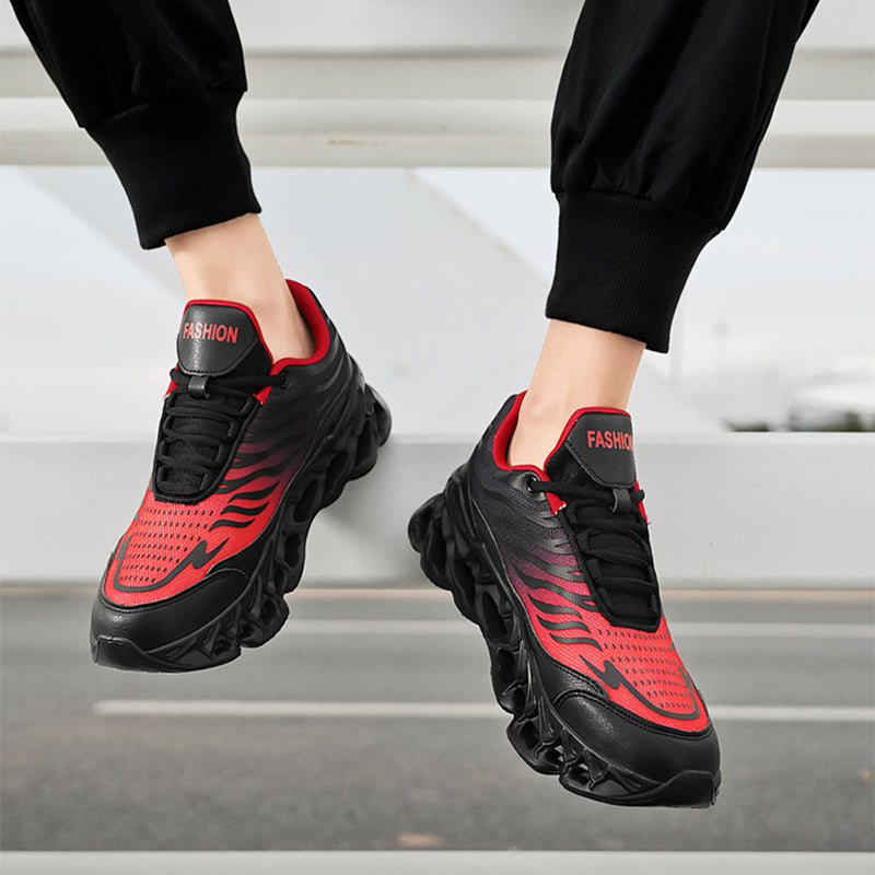 Baskets à lacets Loom & Soul™ pour hommes – Chaussures de sport et de course décontractées à semelle épaisse