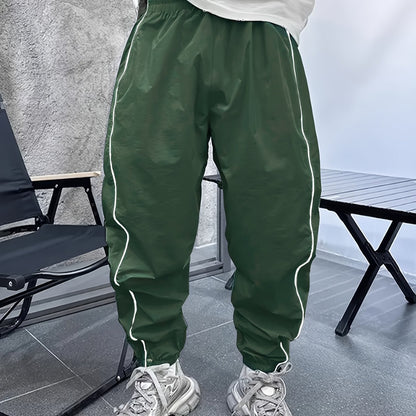 Pantalon de jogging décontracté pour homme – respirant, coupe ample, avec cordon de serrage