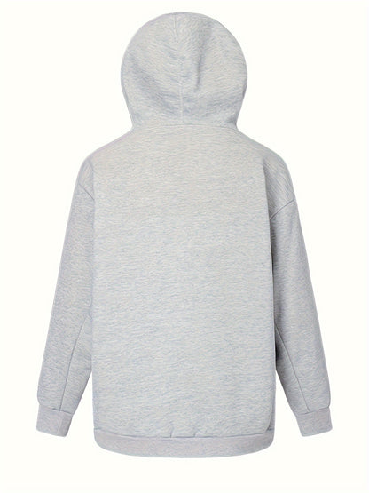 Men’s Oversized Plush Hoodie – High Street Ninja Style Pullover