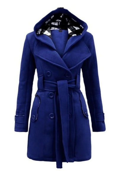 Loom & Soul Women’s Winter Coat – Warm Thick Hooded Long Jacket