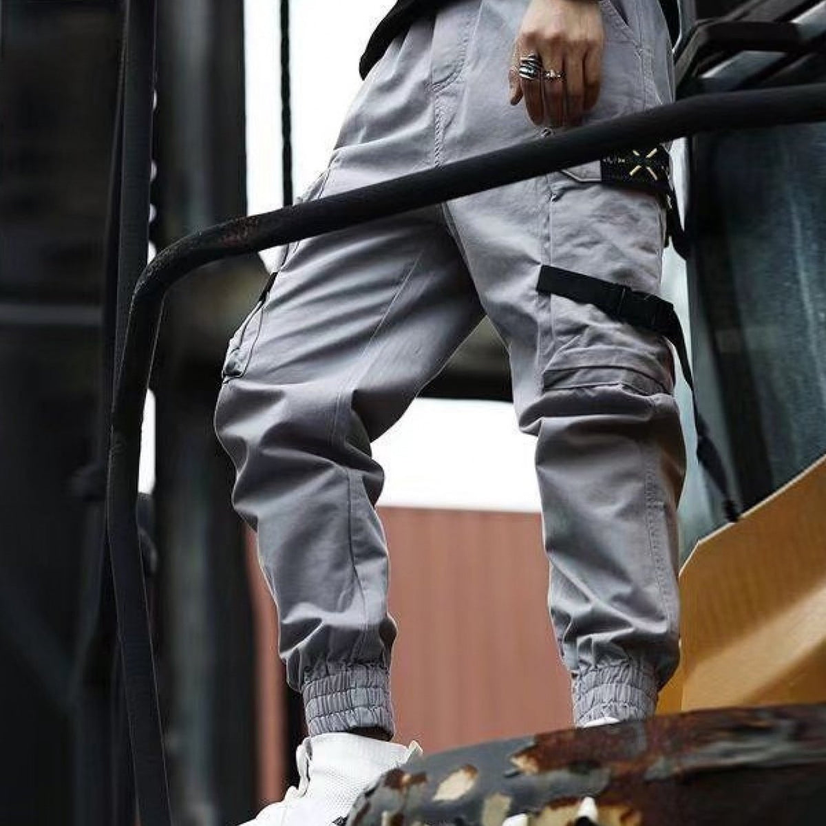 Men’s Slim Cargo Joggers – Trendy Street Pants