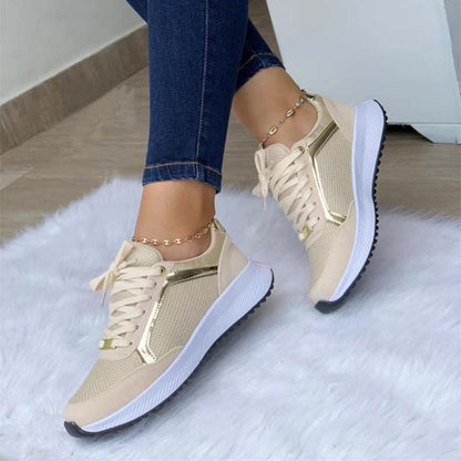 Baskets de sport à lacets Loom & Soul™ pour femme – Chaussures décontractées en maille respirante pour le confort et le style au quotidien