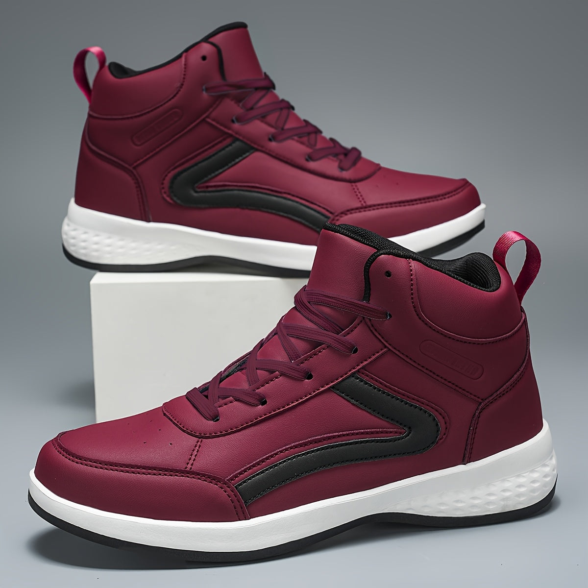 Baskets montantes classiques rétro – Chaussures de mode décontractées pour le streetwear