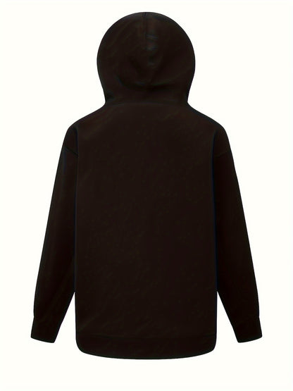 Men’s Oversized Plush Hoodie – High Street Ninja Style Pullover