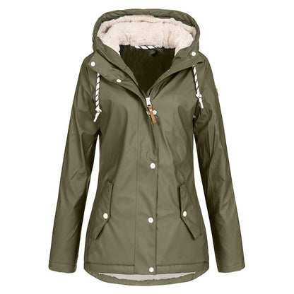 Veste de sport d'hiver pour femme – Manteau chaud, coupe-vent et actif