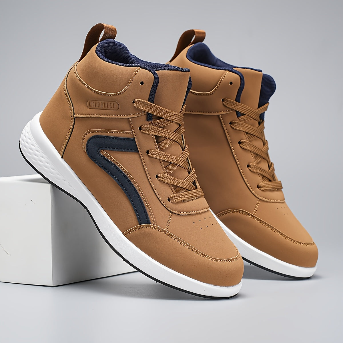 Baskets montantes classiques rétro – Chaussures de mode décontractées pour le streetwear