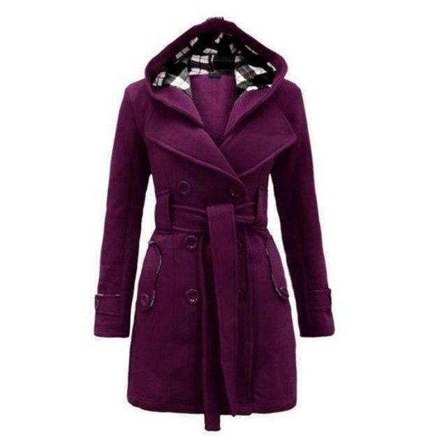 Loom & Soul Women’s Winter Coat – Warm Thick Hooded Long Jacket