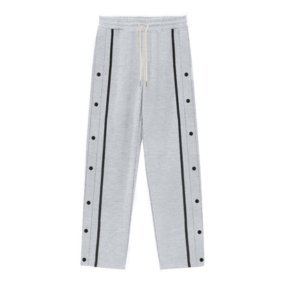 Pantalon décontracté de sport pour homme – Coupe droite ample, pantalon quotidien