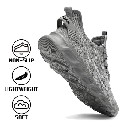 Men'S Shoes Sneakers Casual Shoes Walking Fitness Sports Shoes Outdoor Running Shoes Lightweight
