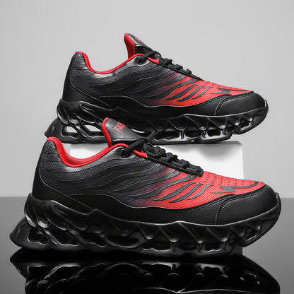Baskets à lacets Loom & Soul™ pour hommes – Chaussures de sport et de course décontractées à semelle épaisse