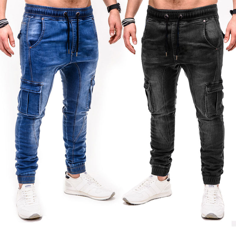 Loom & Soul™ Casual Sweatpants Jeans – Men’s Relaxed Cotton Trousers