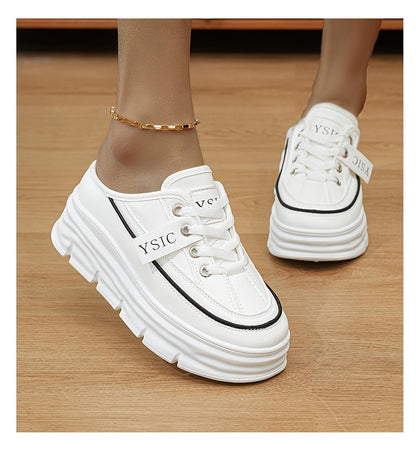 Chaussures plates décontractées d'été – Sandales quotidiennes confortables à lacets