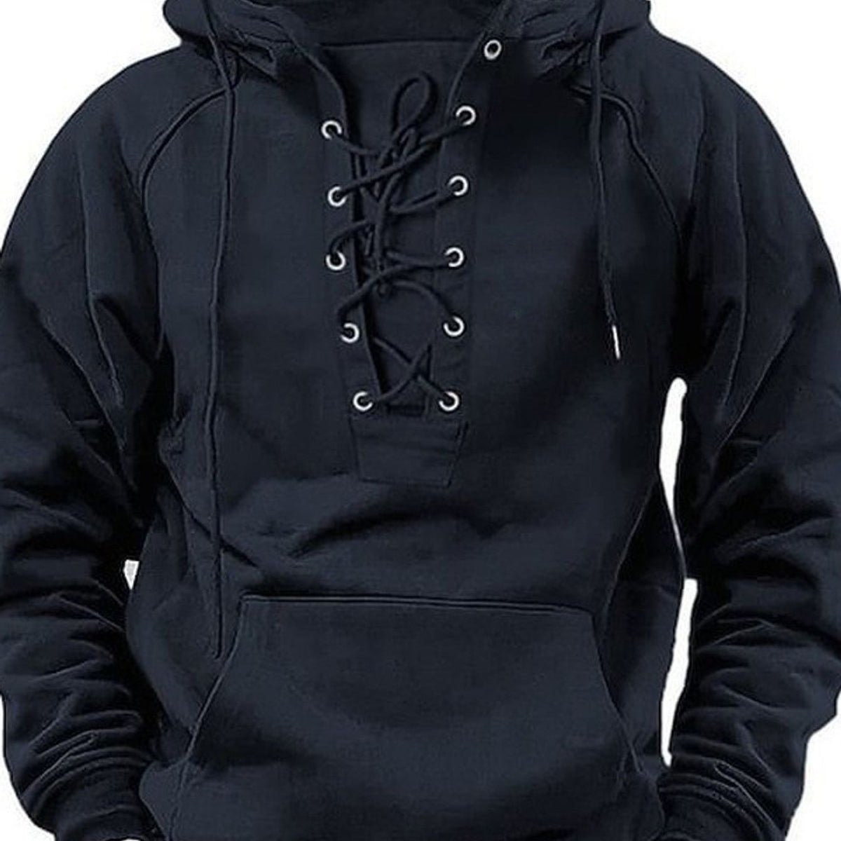 Sudadera con capucha extragrande para hombre – Sudadera extragrande de peso pesado con bolsillo