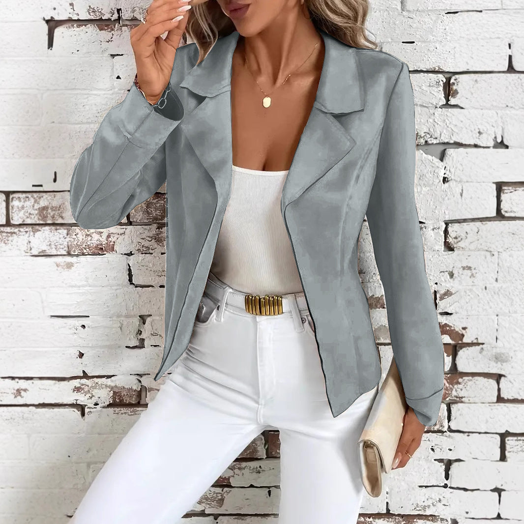 Veste Cardigan Élégante et Cintrée pour Femme – Navetteur Automne et Hiver
