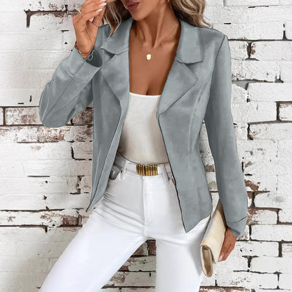 Veste Cardigan Élégante et Cintrée pour Femme – Navetteur Automne et Hiver