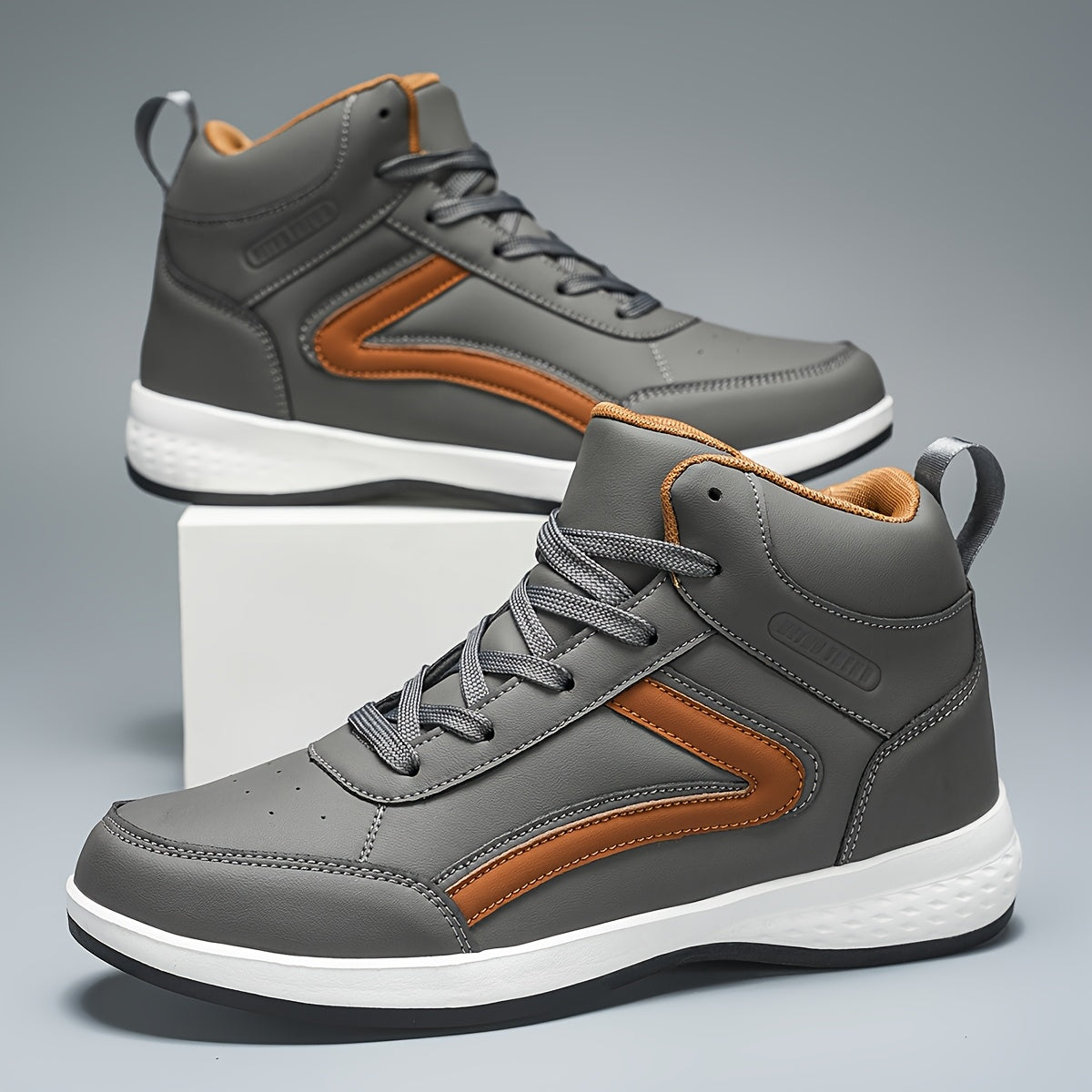 Baskets montantes classiques rétro – Chaussures de mode décontractées pour le streetwear