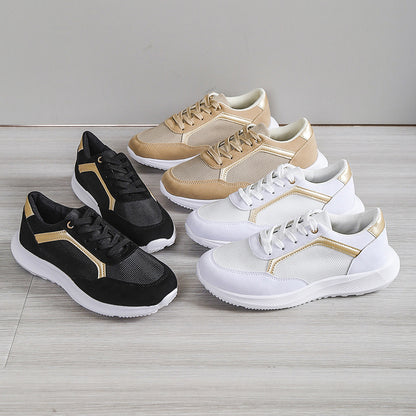 Baskets de sport à lacets Loom & Soul™ pour femme – Chaussures décontractées en maille respirante pour le confort et le style au quotidien
