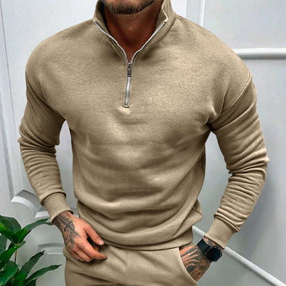 Loom & Soul™ Sweat-shirt uni – Haut décontracté à manches longues pour le confort et le style au quotidien