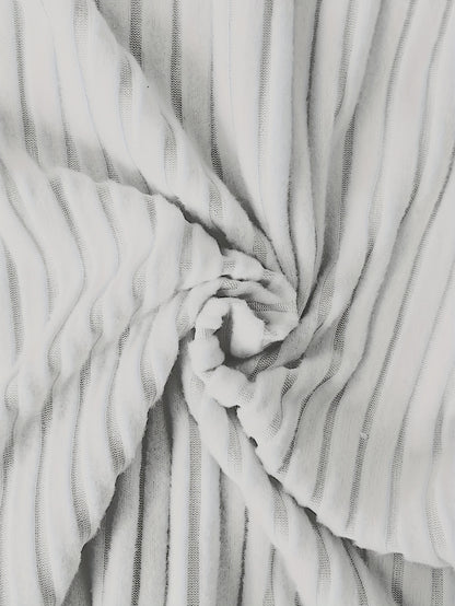 Haut élégant à col roulé pour femme – Tricot doux à manches longues et col montant